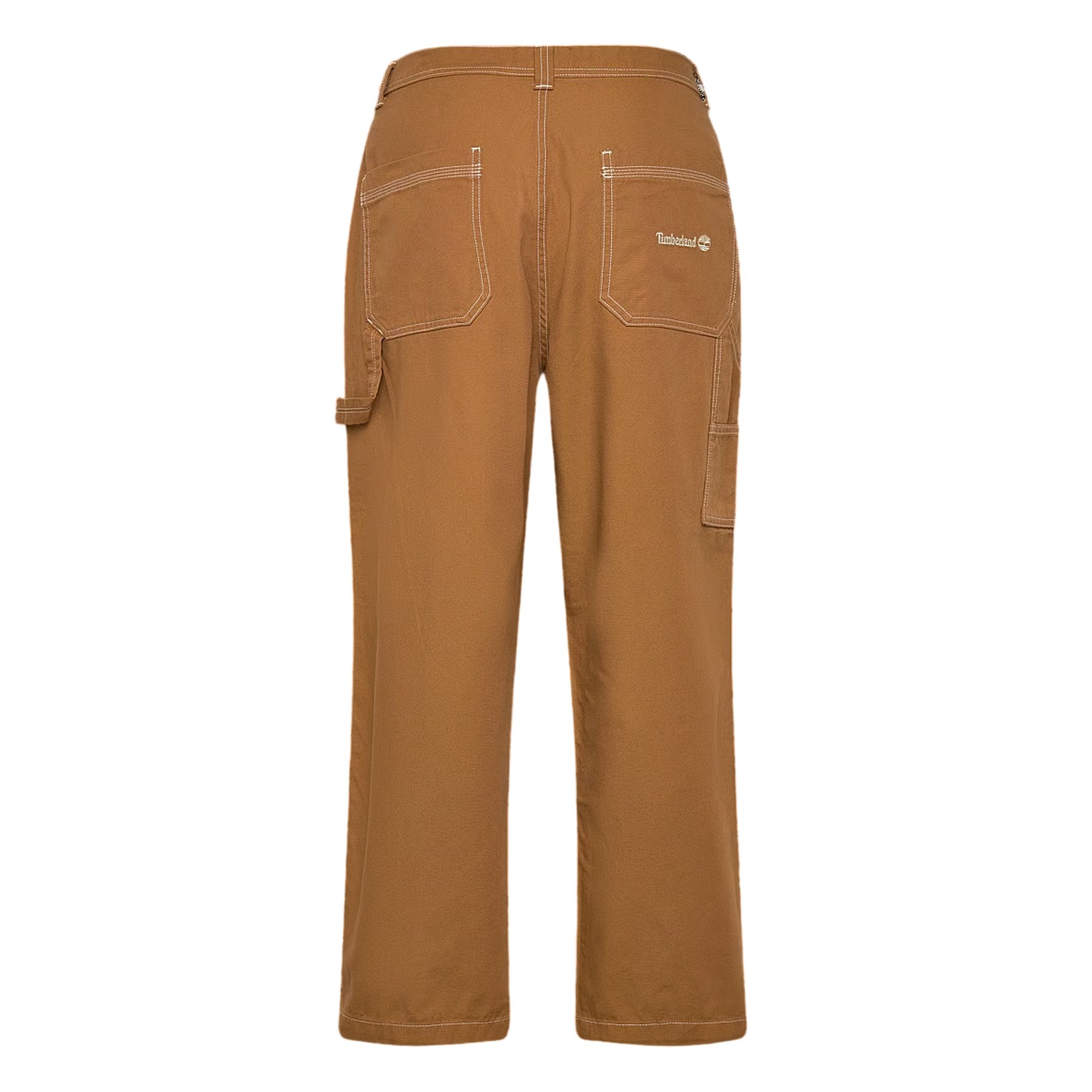 Golden Wheat - Back - Timberland Mens Canvas Straight Trousers