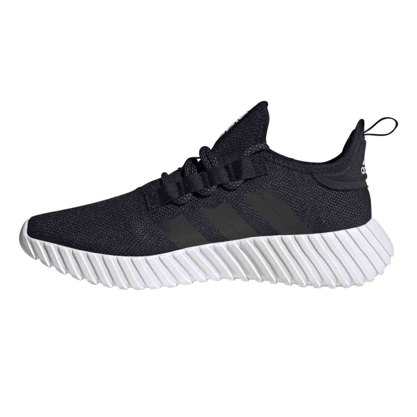 Black-White - Side - Adidas Mens Kaptir 3.0 Trainers