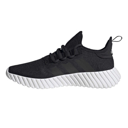 Black-White - Side - Adidas Mens Kaptir 3.0 Trainers