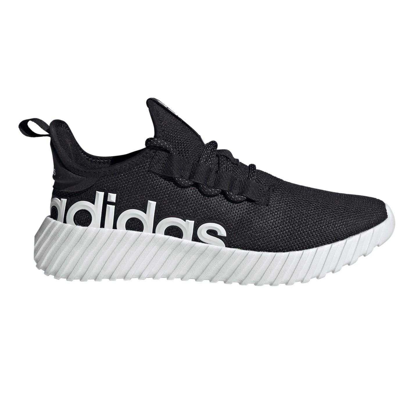 Black-White - Front - Adidas Mens Kaptir 3.0 Trainers