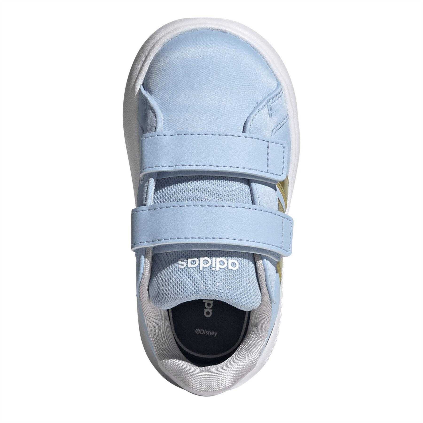 Blue-Gold-Lavender - Lifestyle - Adidas Toddler Anna Frozen Trainers