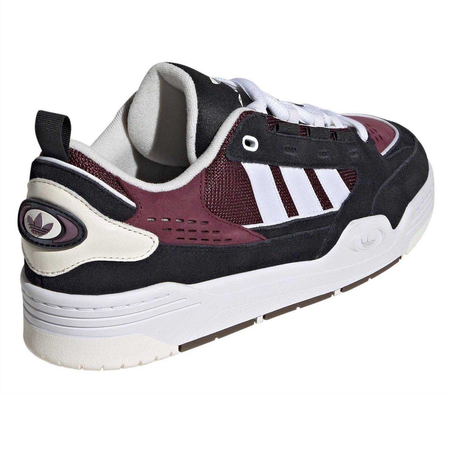 Core Black - Back - Adidas Mens Originals Adi2000 Leather Trainers