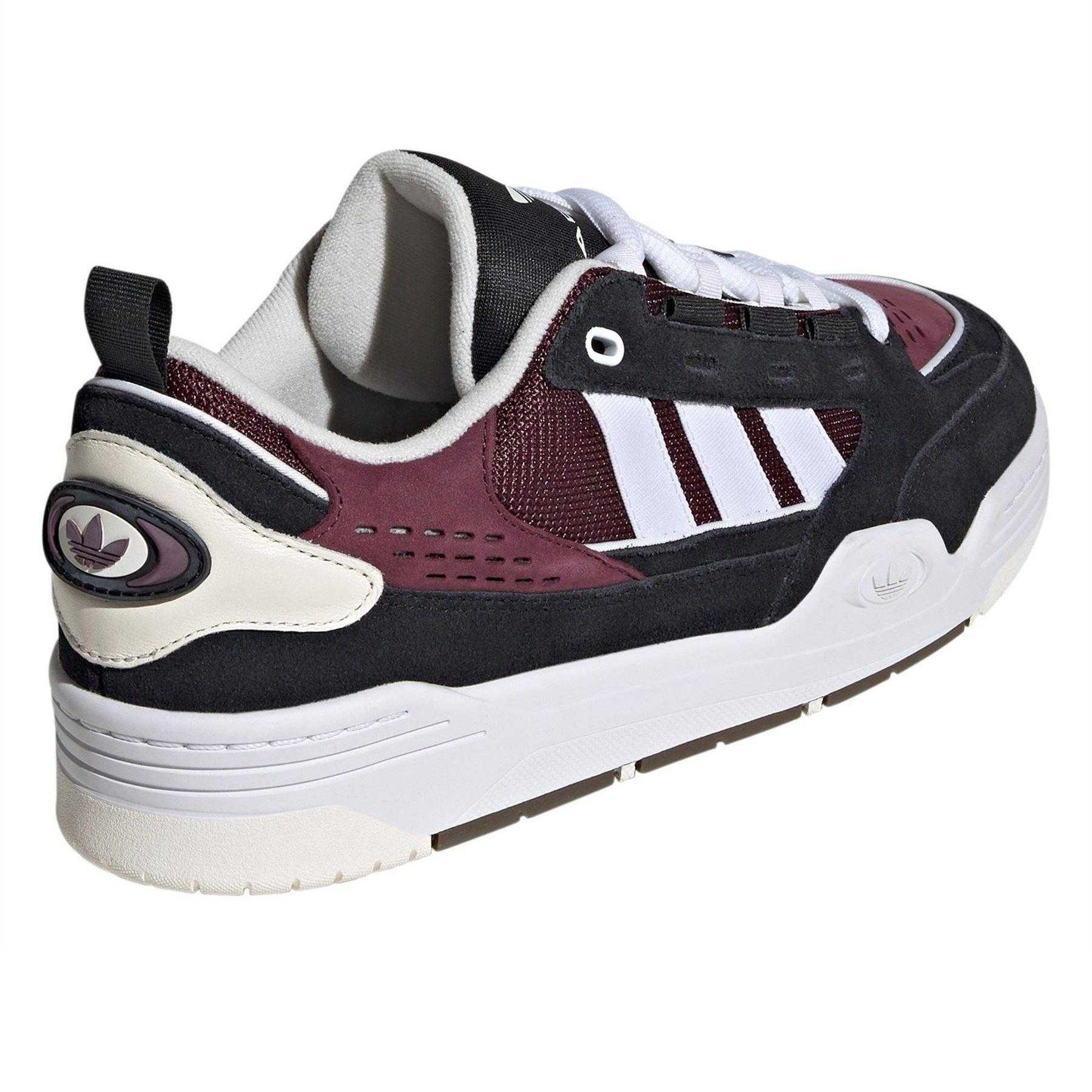 Core Black - Back - Adidas Mens Originals Adi2000 Leather Trainers
