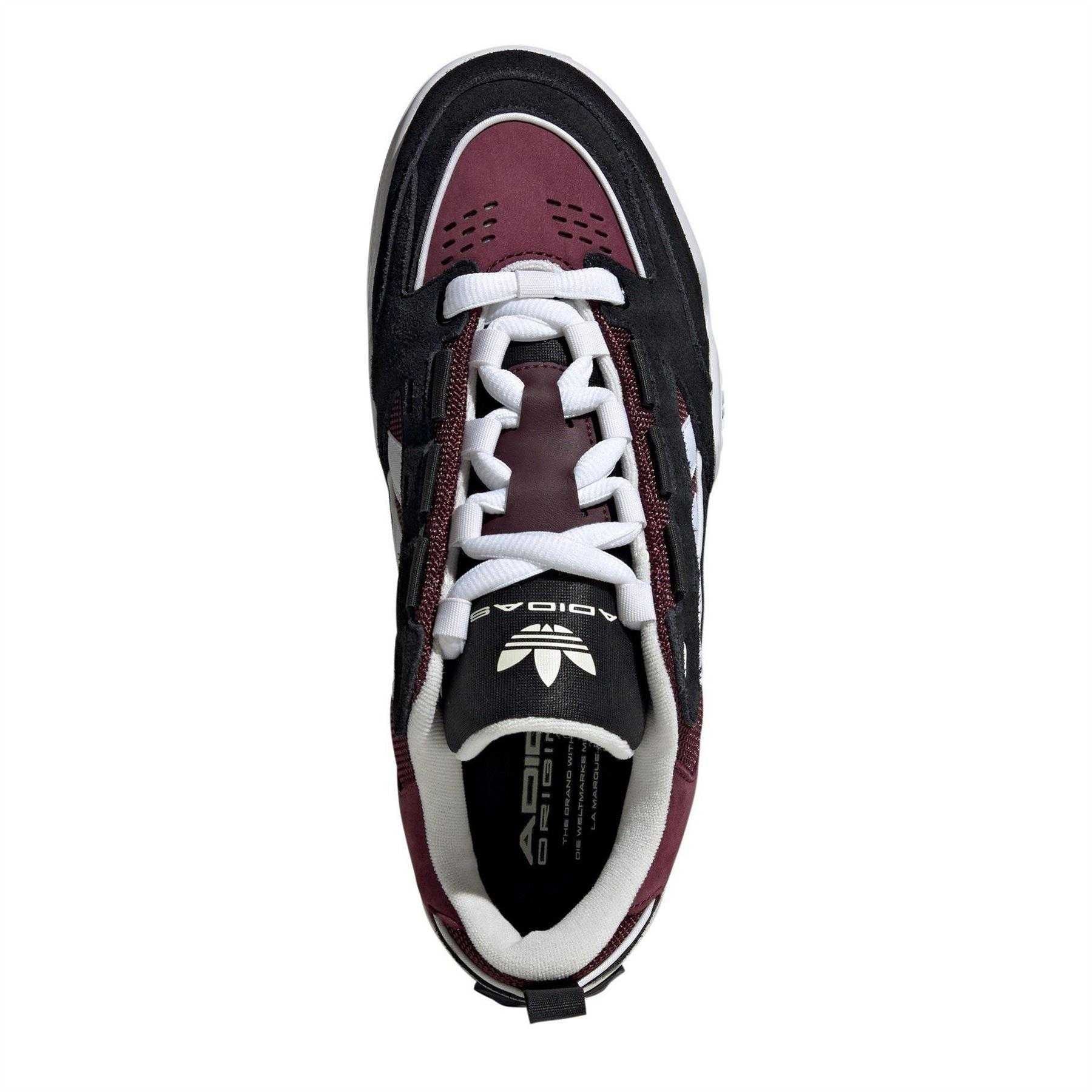 Core Black - Lifestyle - Adidas Mens Originals Adi2000 Leather Trainers