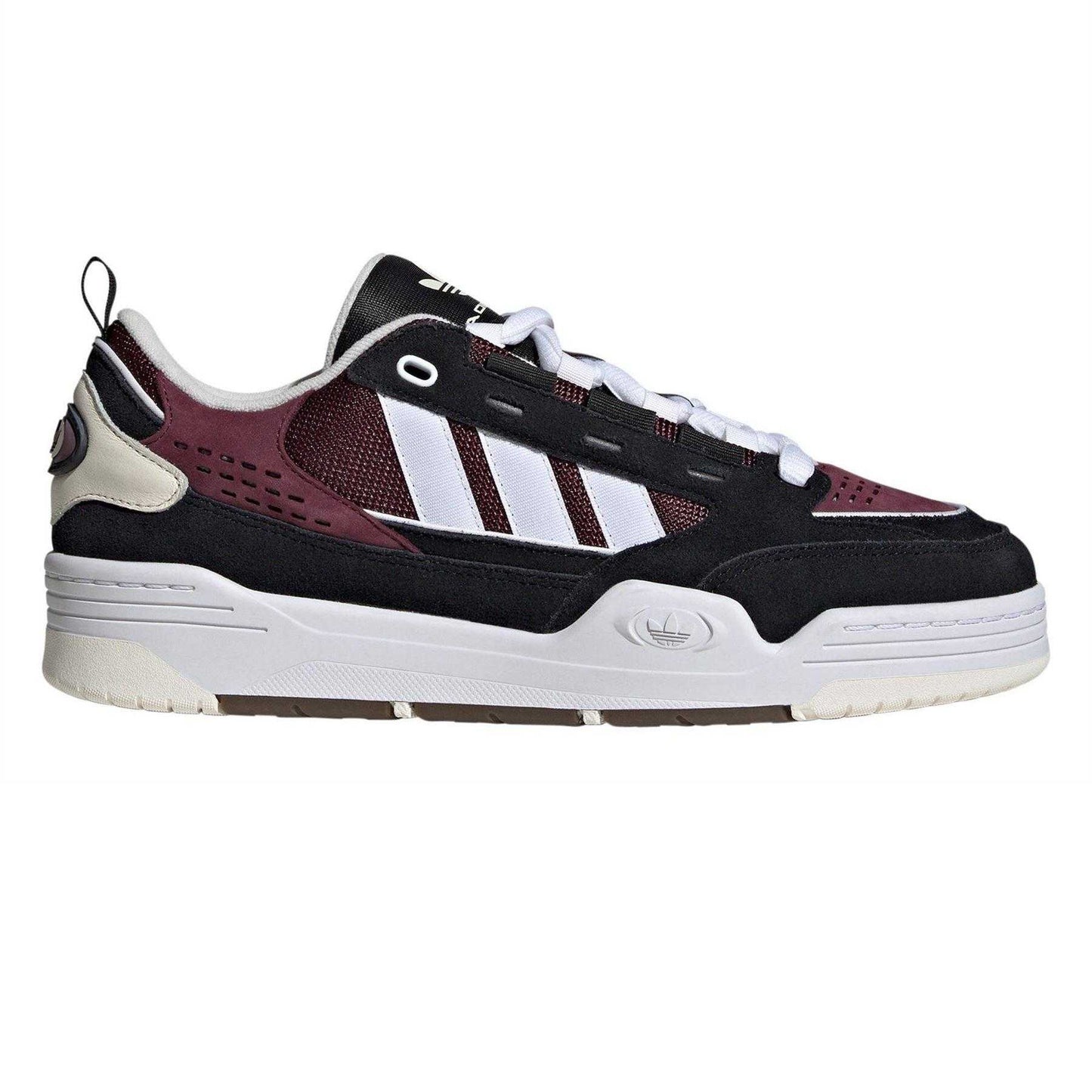 Core Black - Front - Adidas Mens Originals Adi2000 Leather Trainers