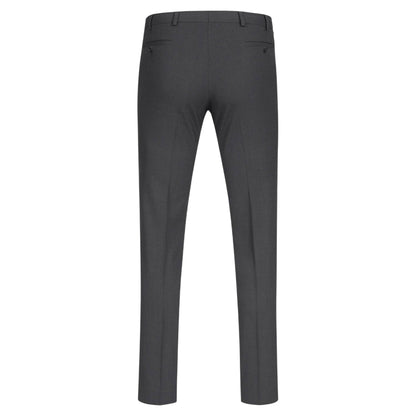Grey - Back - Boss Mens Extra-Slim Trousers