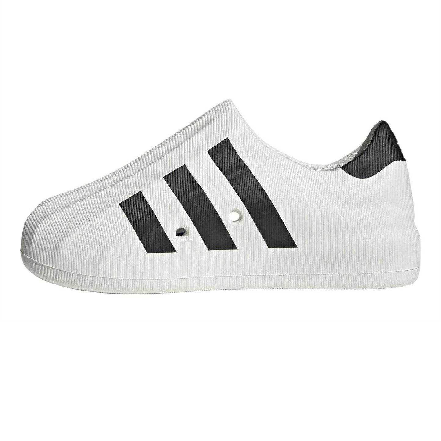 White - Side - Adidas Childrens-Kids Originals Superstar Slip-on Trainers