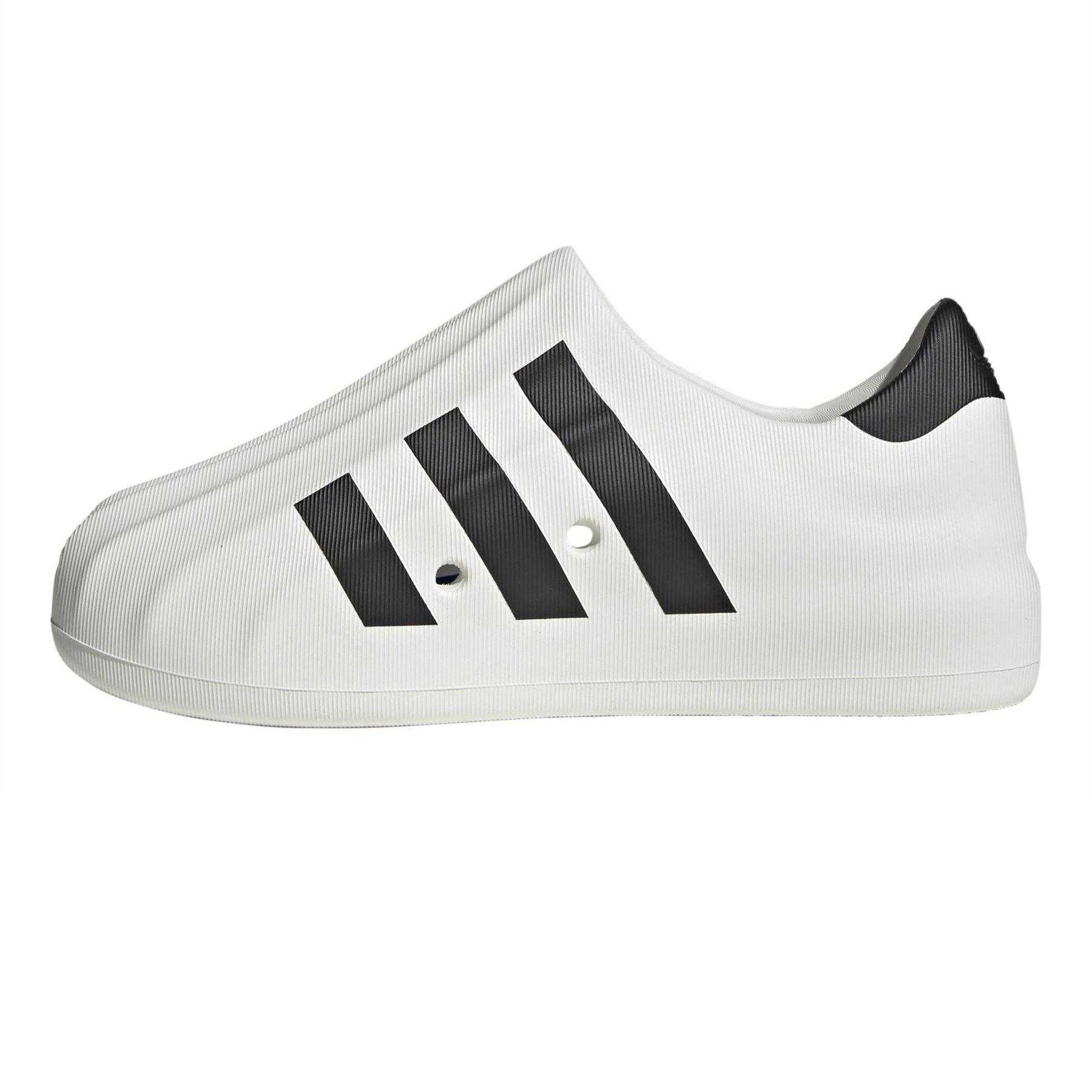 White - Side - Adidas Childrens-Kids Originals Superstar Slip-on Trainers