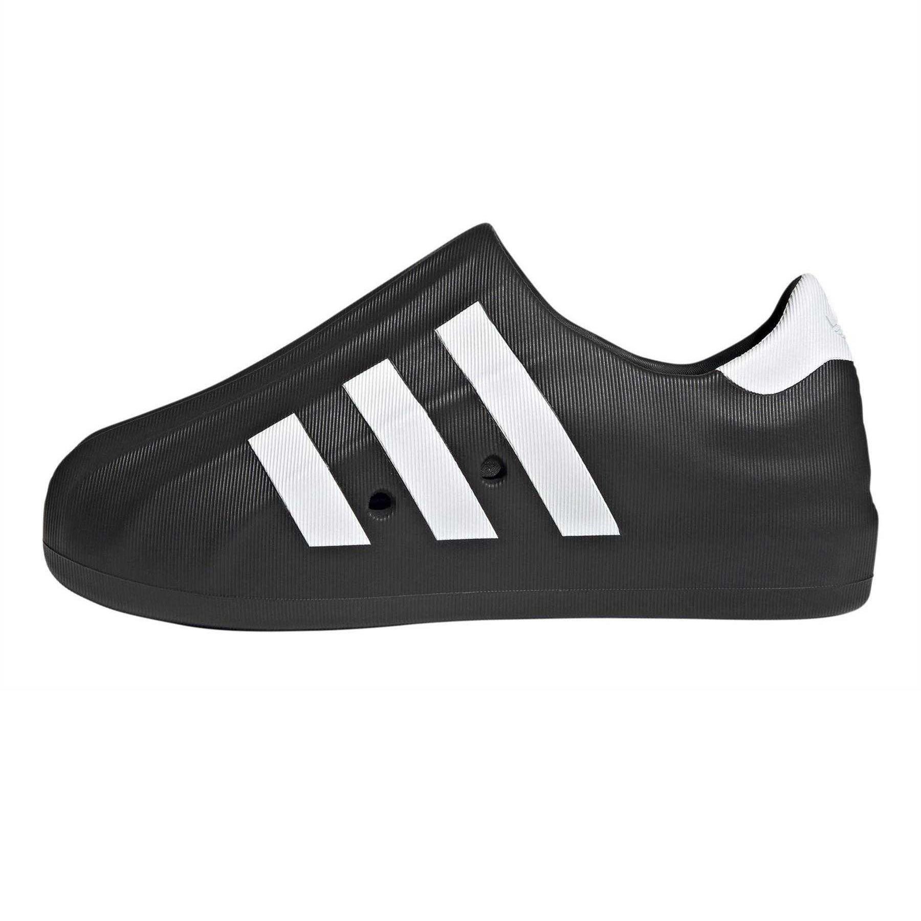 Core Black - Side - Adidas Childrens-Kids Originals Superstar Slip-on Trainers