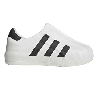 White - Front - Adidas Childrens-Kids Originals Superstar Slip-on Trainers