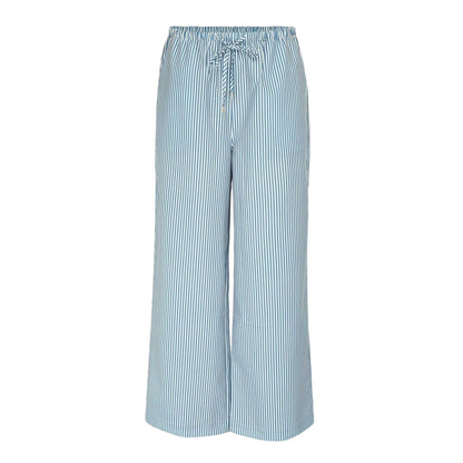Blue - Front - SoulCal Womens-Ladies Relaxed Fit Beach Trousers