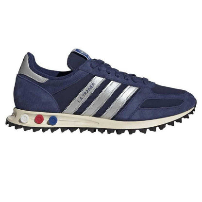 Dark Blue - Front - Adidas Womens-Ladies OG Leather Trainers