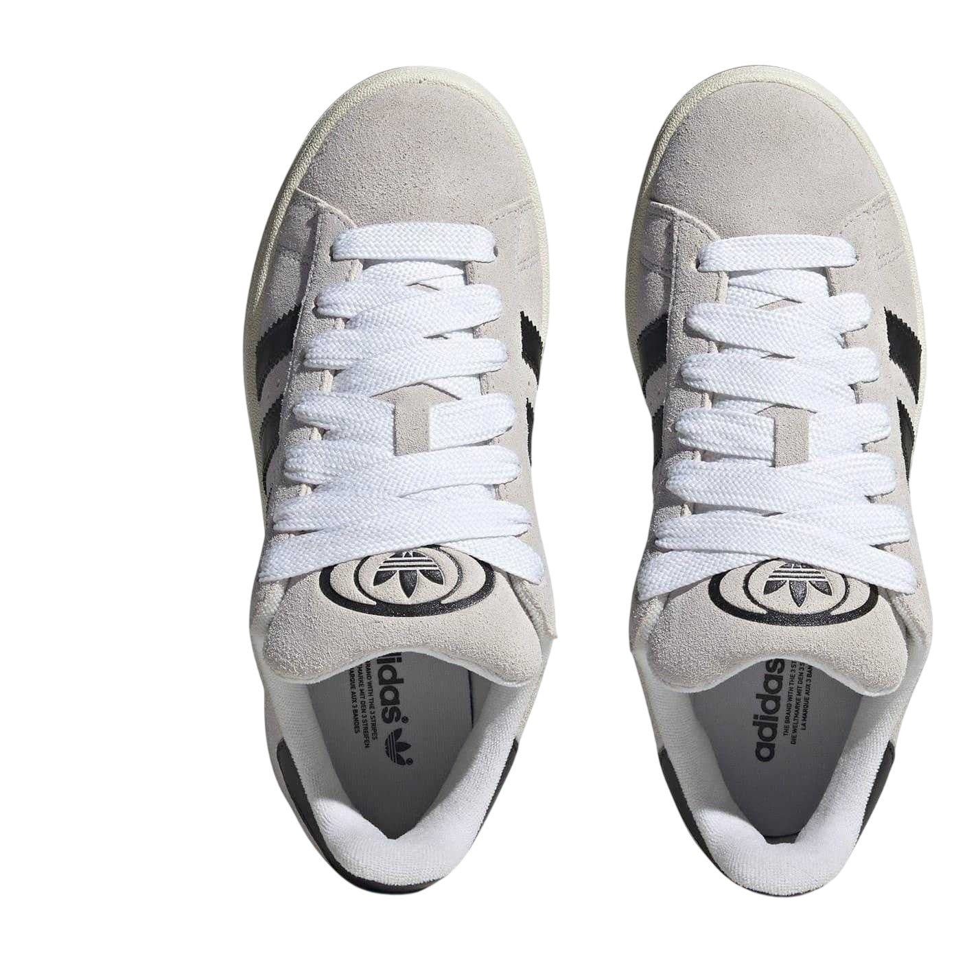 White-Black - Lifestyle - Adidas Womens-Ladies Campus 00s Suede Trainers
