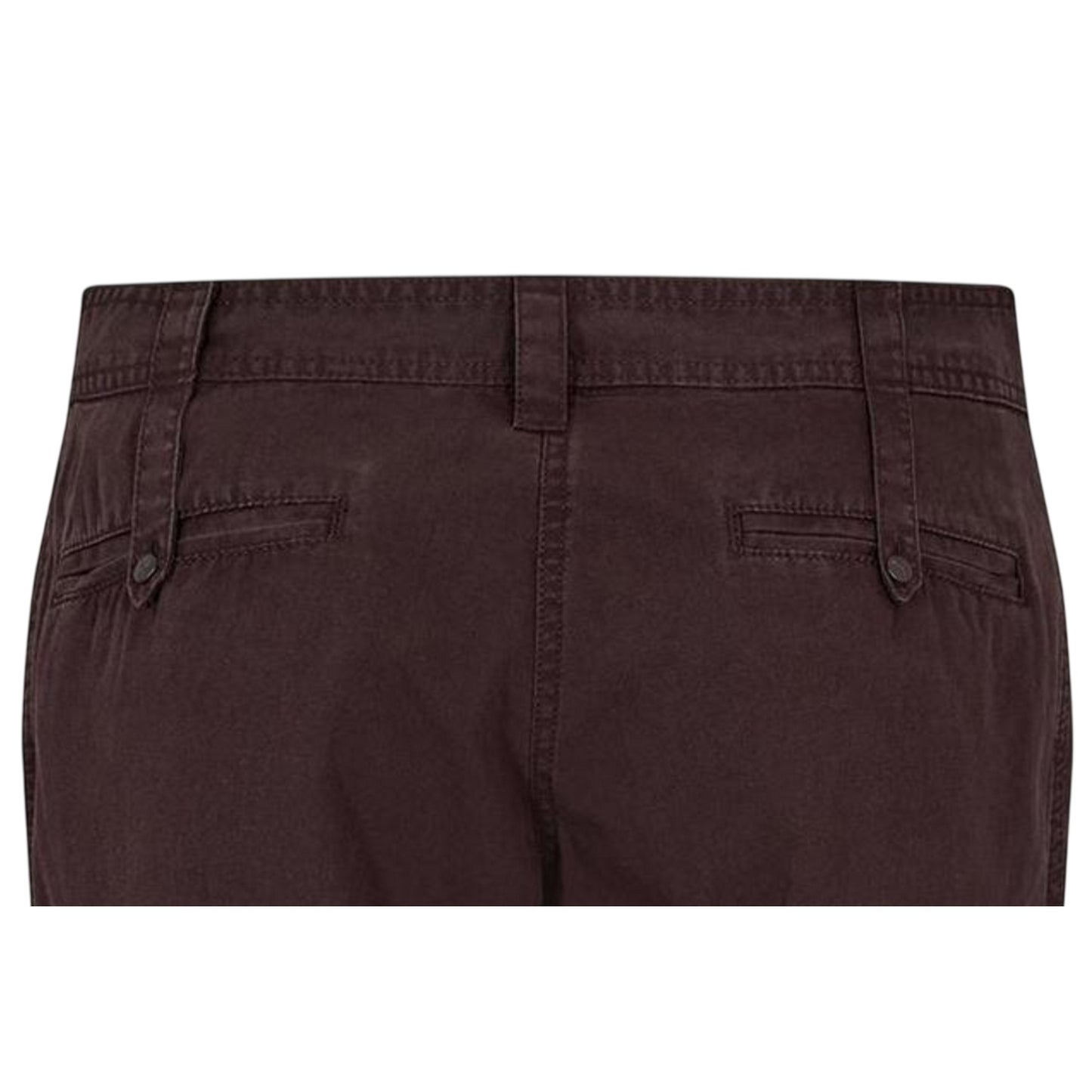 Brown - Side - Puma Womens-Ladies Straight Leg Trousers