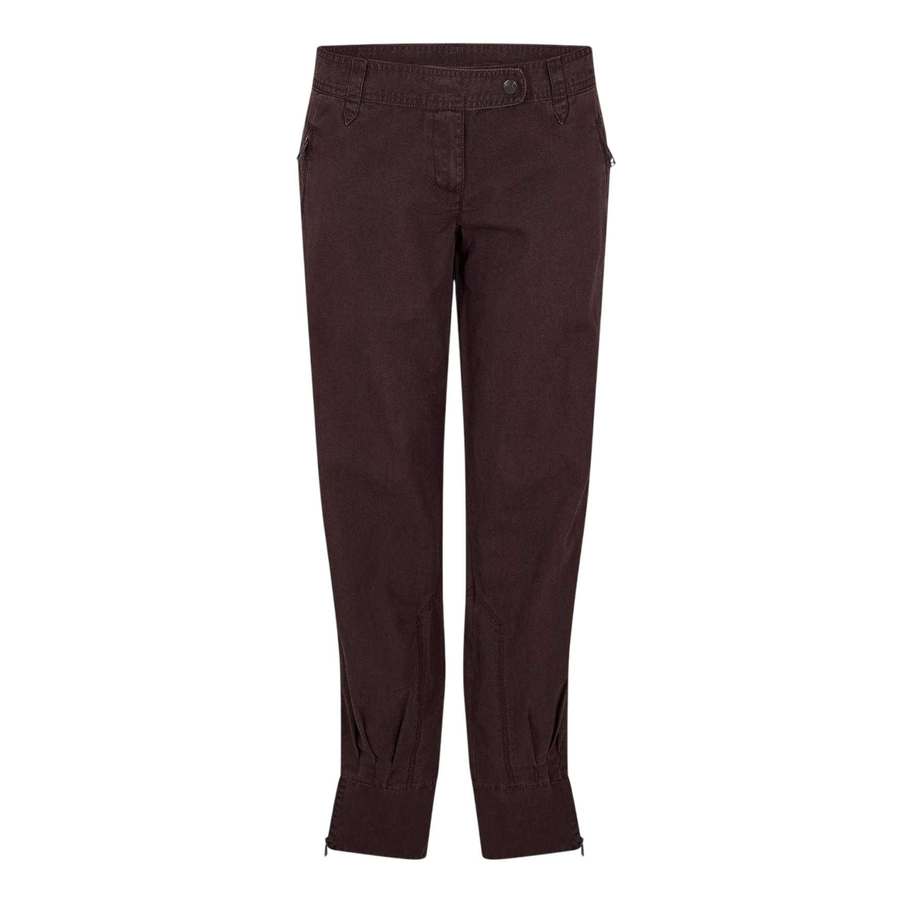 Brown - Front - Puma Womens-Ladies Straight Leg Trousers