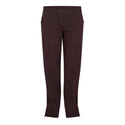 Brown - Front - Puma Womens-Ladies Straight Leg Trousers