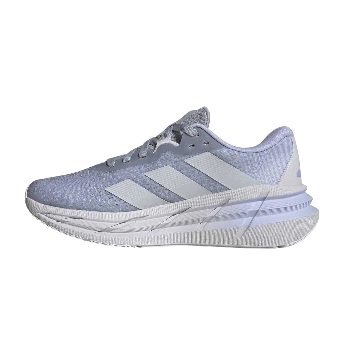 Silver-Grey Silver - Back - Adidas Womens-Ladies Adistar 3 Trainers