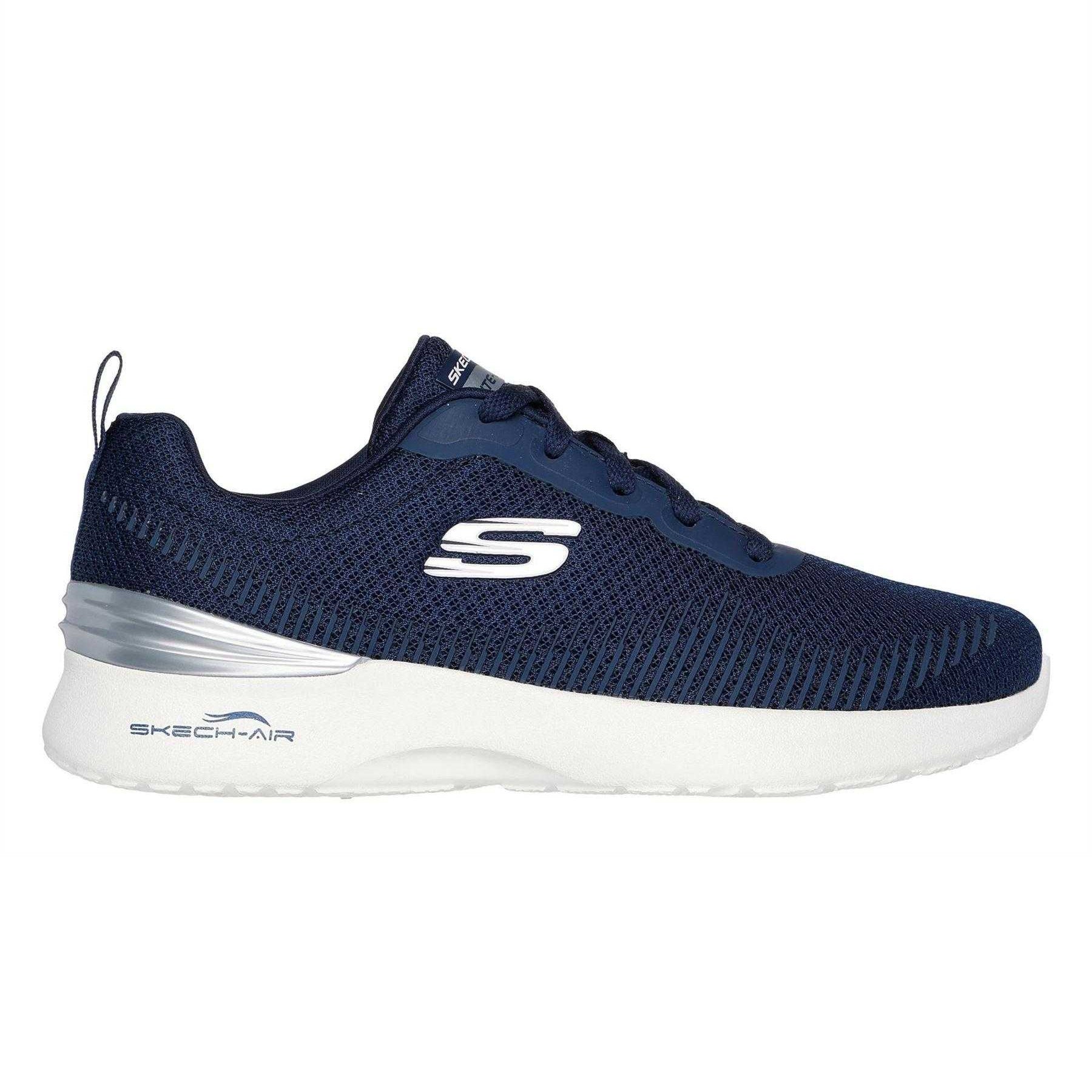 Navy - Front - Skechers Womens-Ladies Skech-Air Trainers