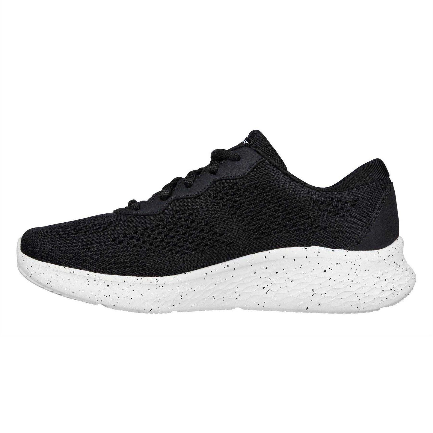 Black-White - Back - Skechers Womens-Ladies Skech-Lite Pro Mesh Trainers