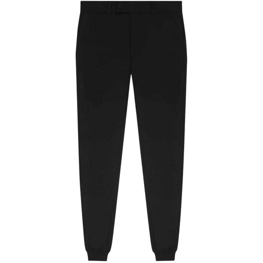 Jet Black - Front - Lyle & Scott Mens Airlight Slim Chinos
