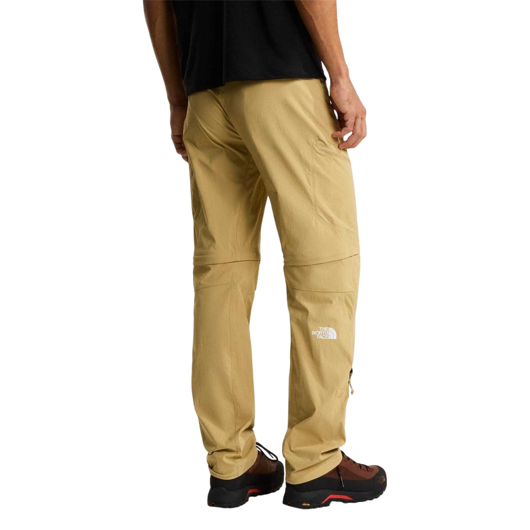 Stone - Side - The North Face Mens Exploration Convertible Trousers