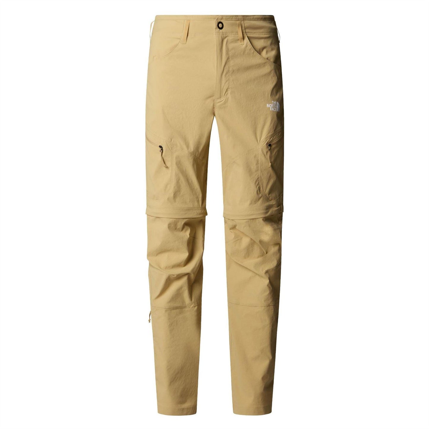 Stone - Front - The North Face Mens Exploration Convertible Trousers