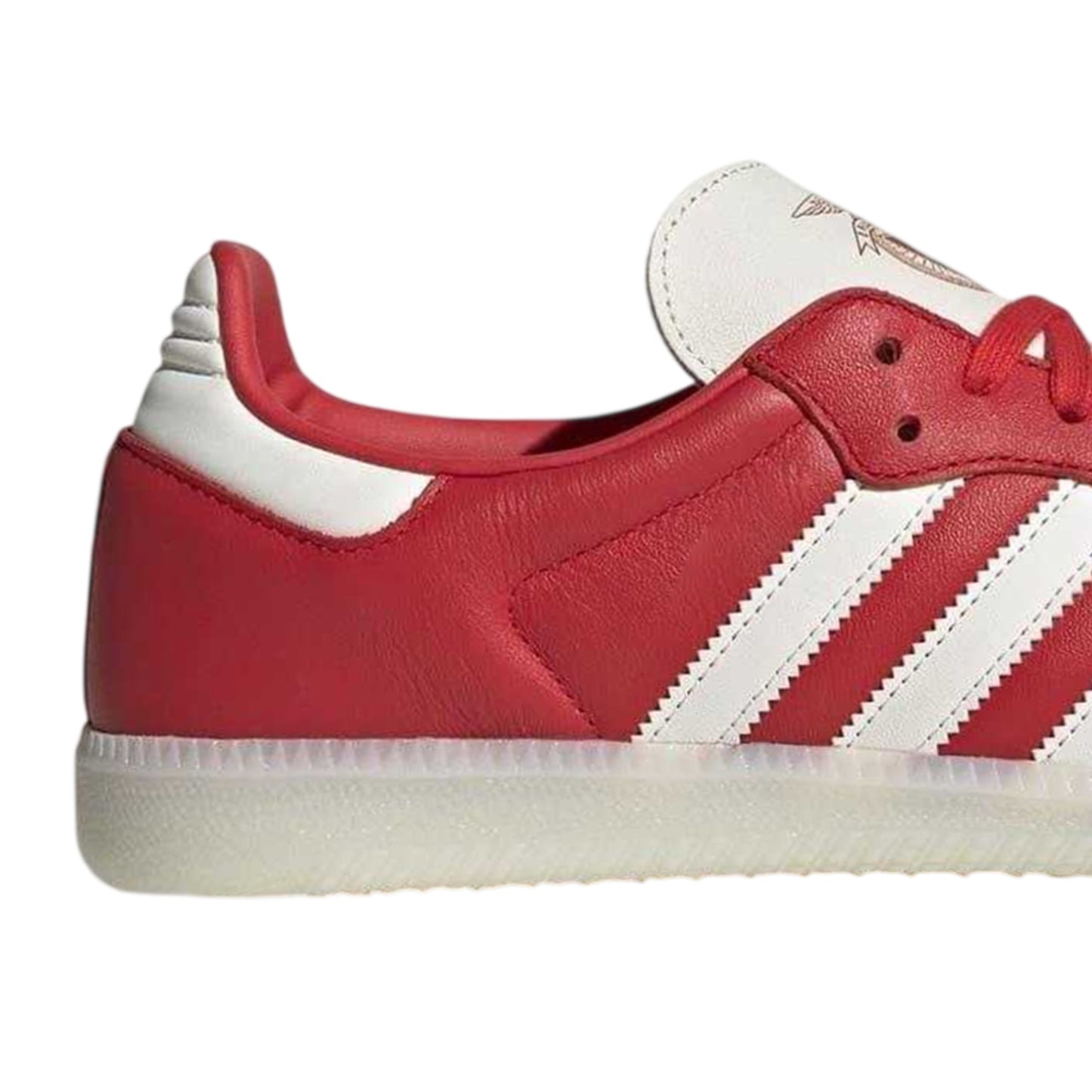Red-Off White - Lifestyle - Adidas Mens Samba Club Juventus FC Leather Trainers