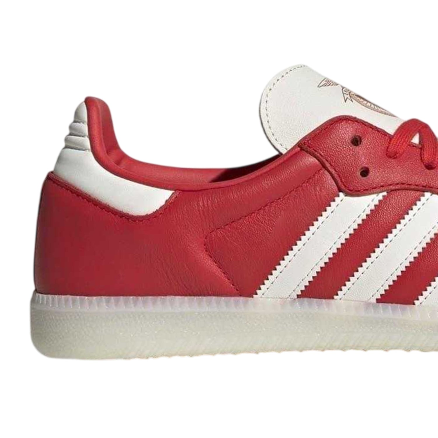 Red-Off White - Lifestyle - Adidas Mens Samba Club Juventus FC Leather Trainers