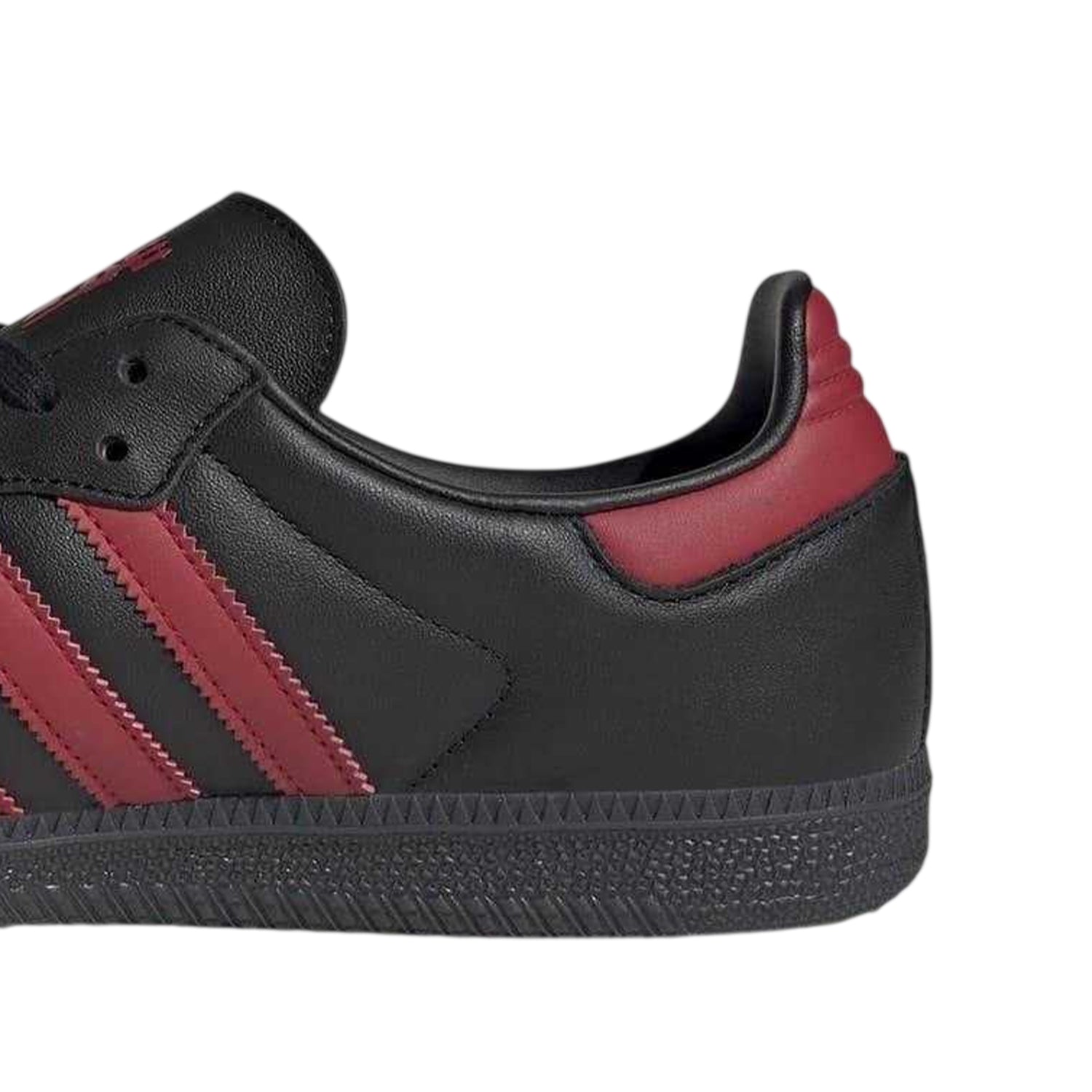 Black-Red - Lifestyle - Adidas Mens Samba Club Juventus FC Leather Trainers