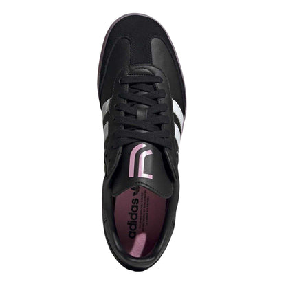 Black-White-Pink - Lifestyle - Adidas Mens Samba Club Juventus FC Leather Trainers