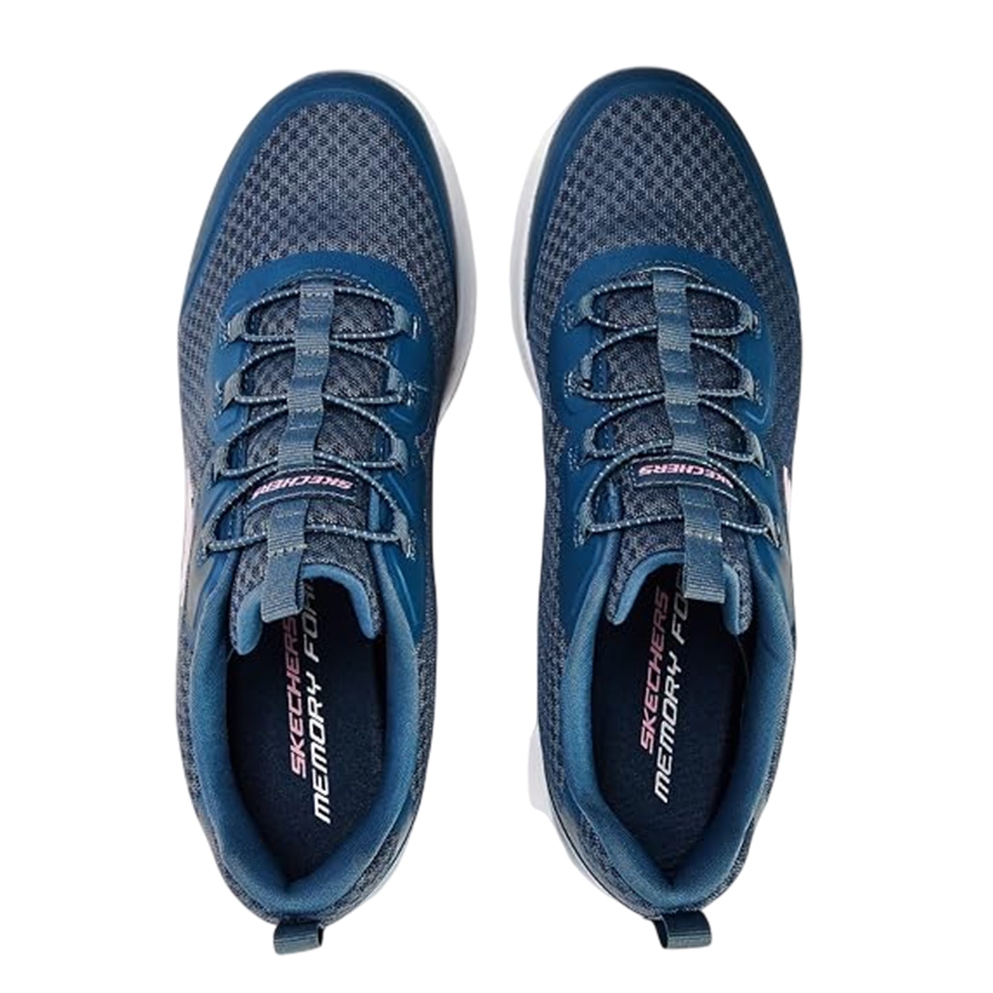 Slate - Side - Skechers Womens-Ladies Dynamight 2.0 Social Orbit Trainers