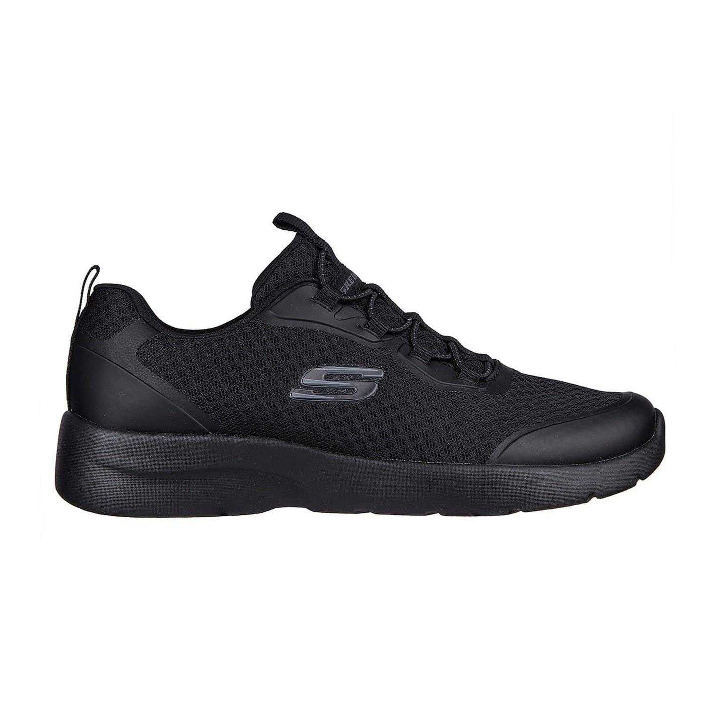 Triple Black - Front - Skechers Womens-Ladies Dynamight 2.0 Social Orbit Trainers
