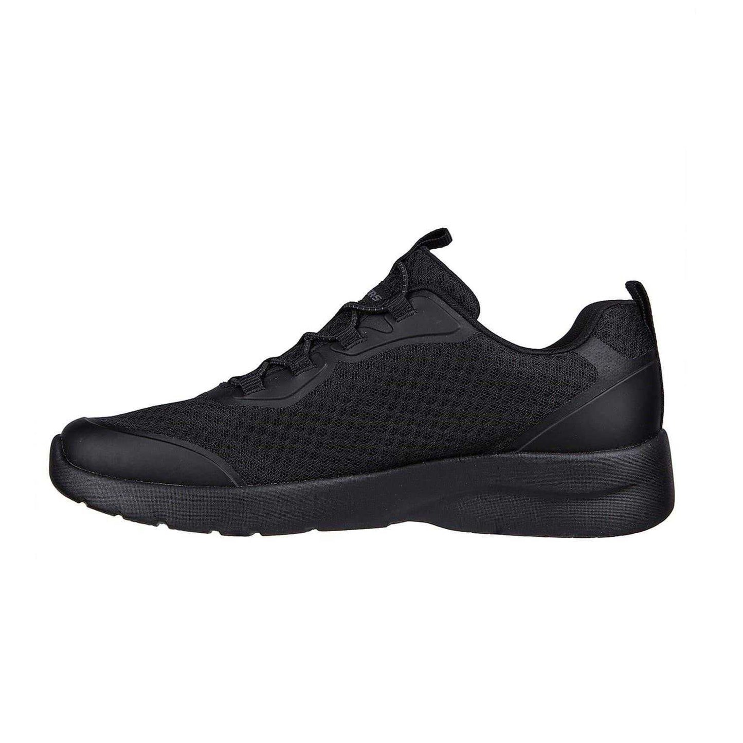 Triple Black - Back - Skechers Womens-Ladies Dynamight 2.0 Social Orbit Trainers