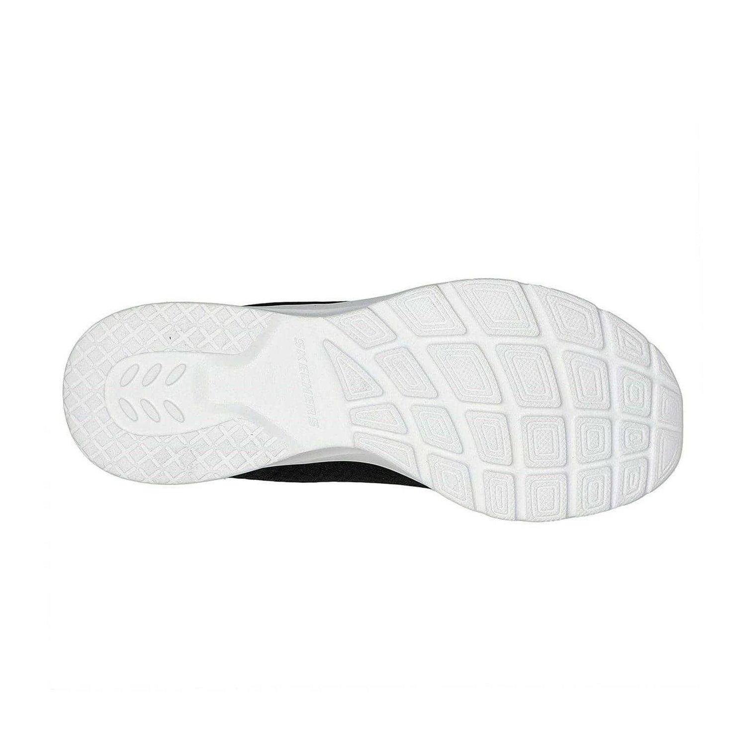 Black-White - Lifestyle - Skechers Womens-Ladies Dynamight 2.0 Social Orbit Trainers