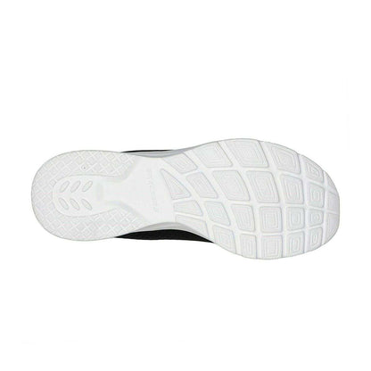 Black-White - Lifestyle - Skechers Womens-Ladies Dynamight 2.0 Social Orbit Trainers