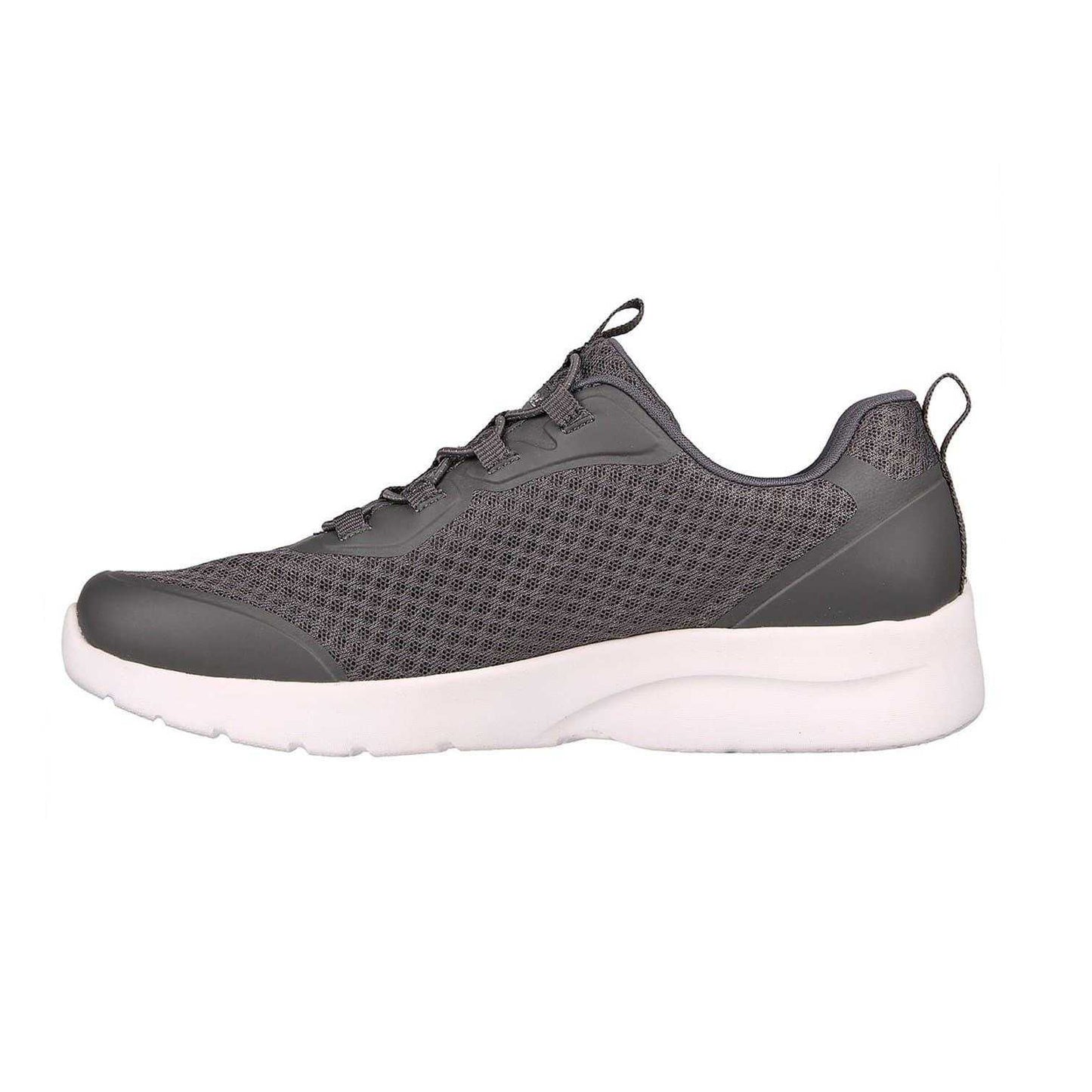 Charcoal - Back - Skechers Womens-Ladies Dynamight 2.0 Social Orbit Trainers