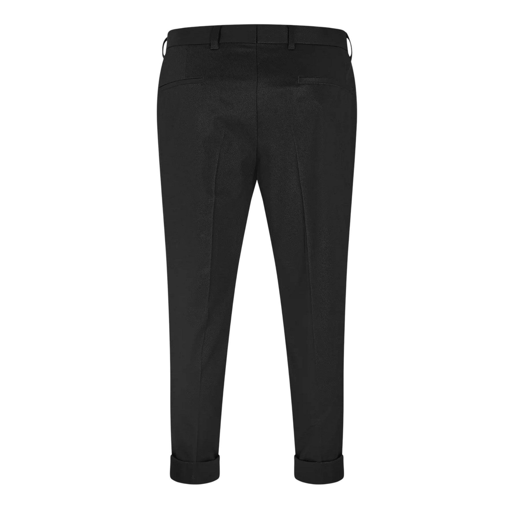 Black - Back - Boss Mens Pepe Straight Trousers