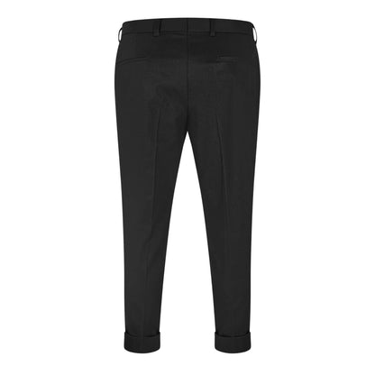 Black - Back - Boss Mens Pepe Straight Trousers