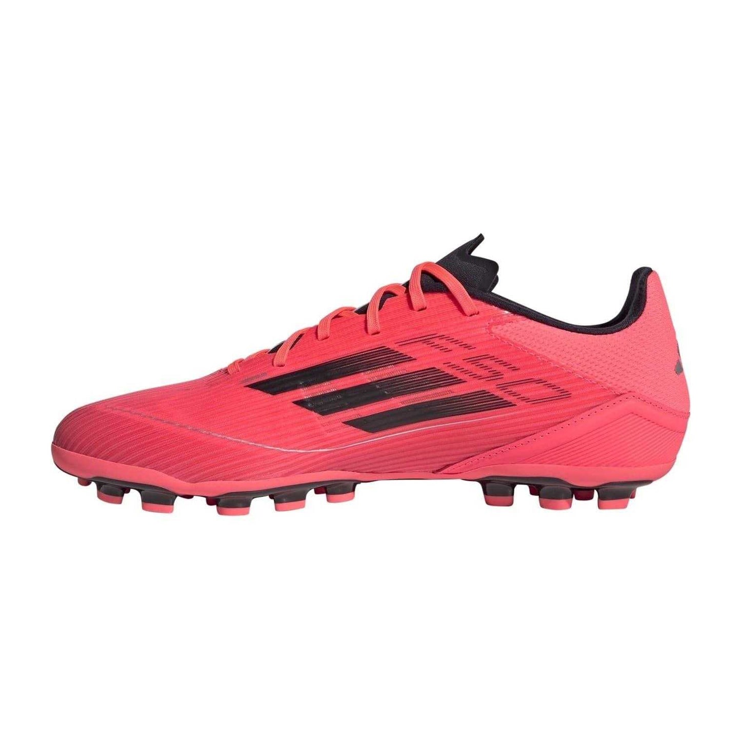 Turbo-Platinum-Aurora Black - Side - Adidas Mens F50 League Astro Turf Trainers