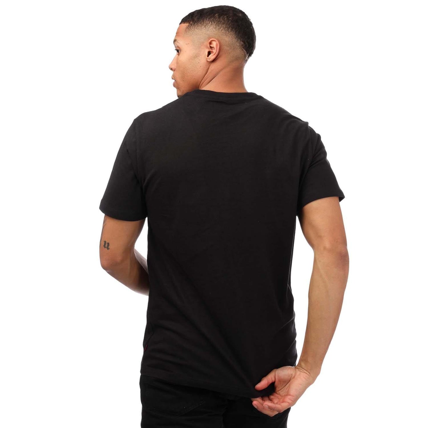 Black - Back - Levis Mens Graphic Set-in T-Shirt