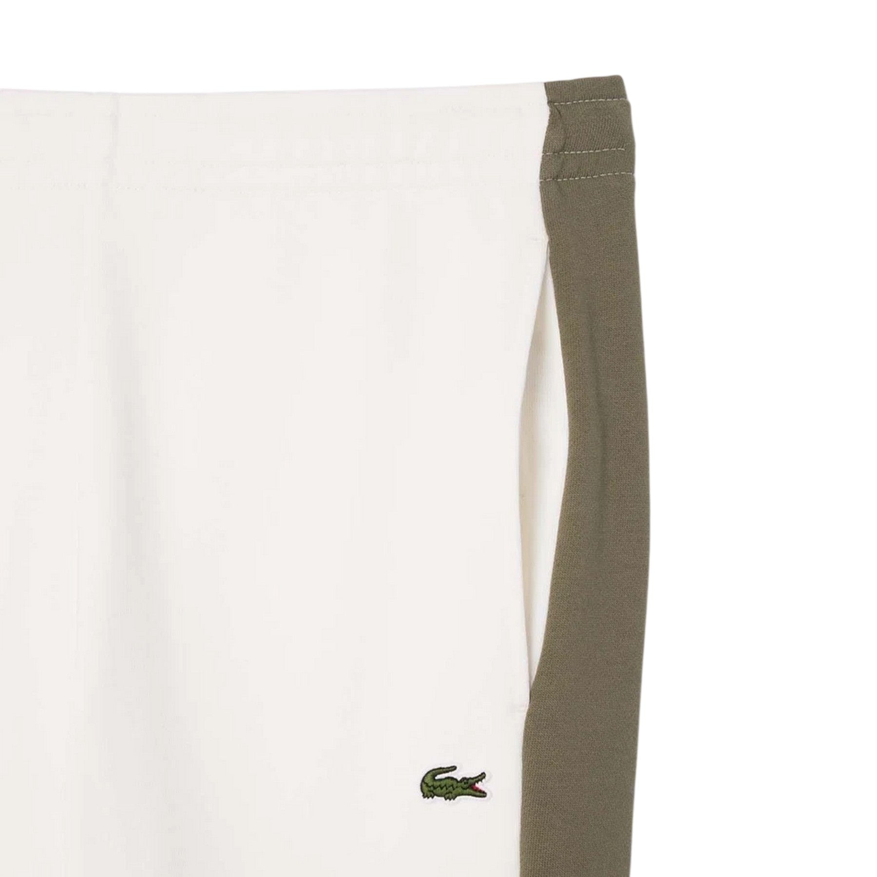 Cream - Lifestyle - Lacoste Mens Colour Block Sweatpants