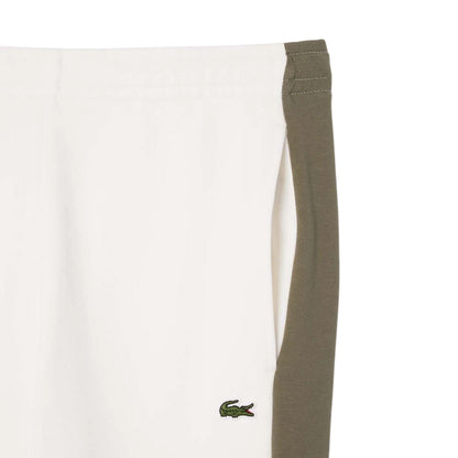 Cream - Lifestyle - Lacoste Mens Colour Block Sweatpants