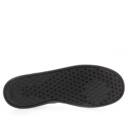 Black - Pack Shot - Adidas Childrens-Kids Breaknet 2.0 Synthetic Leather Trainers