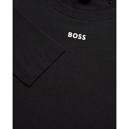 Black - Side - Boss Womens-Ladies Sweatshirt