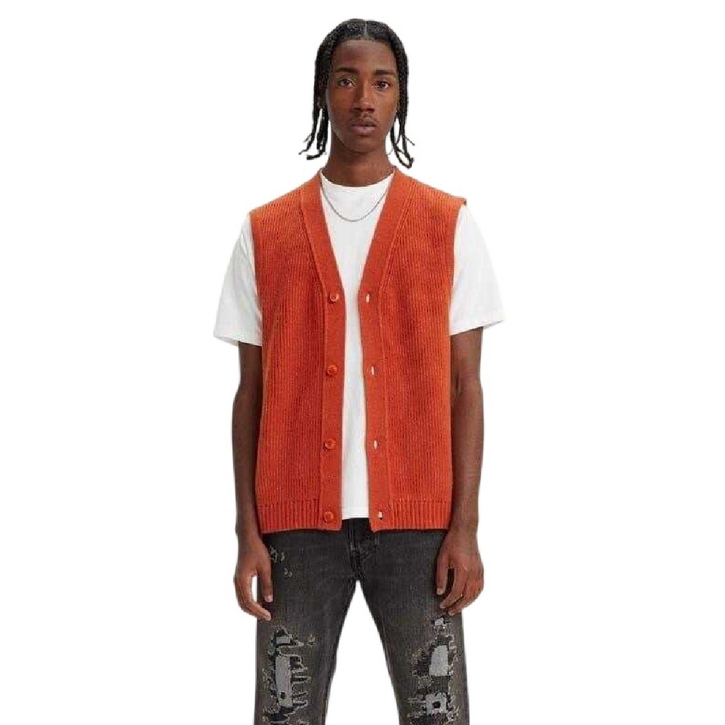 Rooibos Tea - Side - Levis Mens Sweater Vest