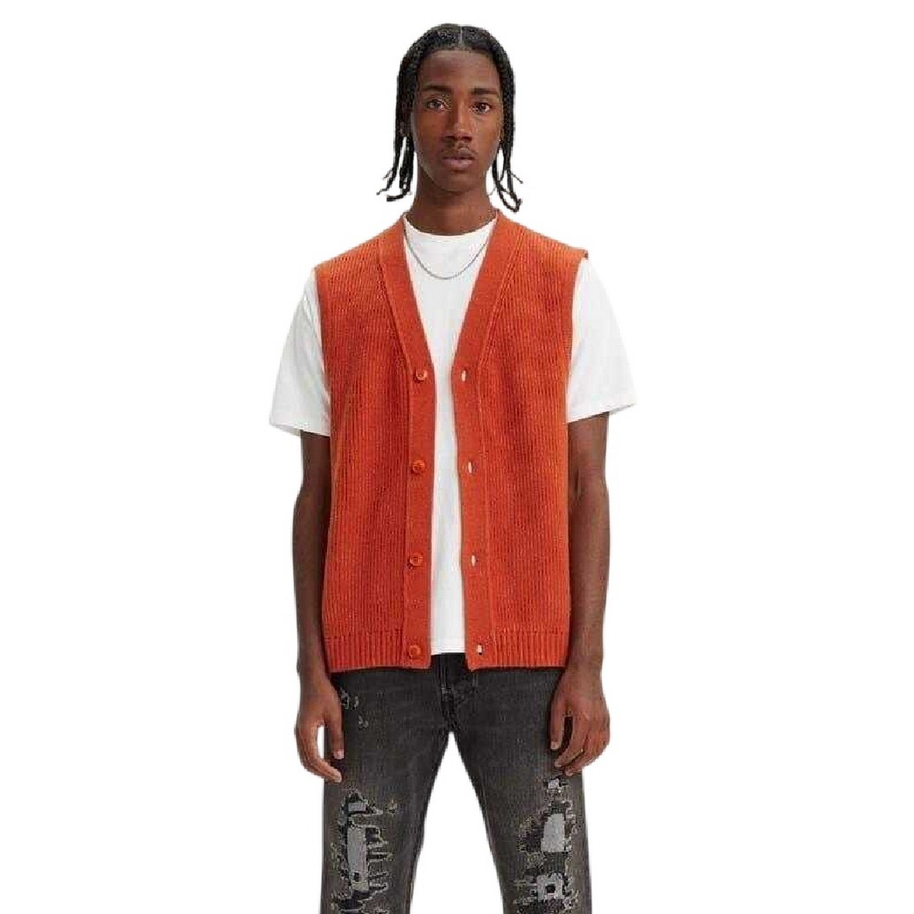 Rooibos Tea - Side - Levis Mens Sweater Vest