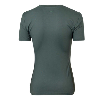 Army Khaki - Back - USA Pro Womens-Ladies Polyamide T-Shirt