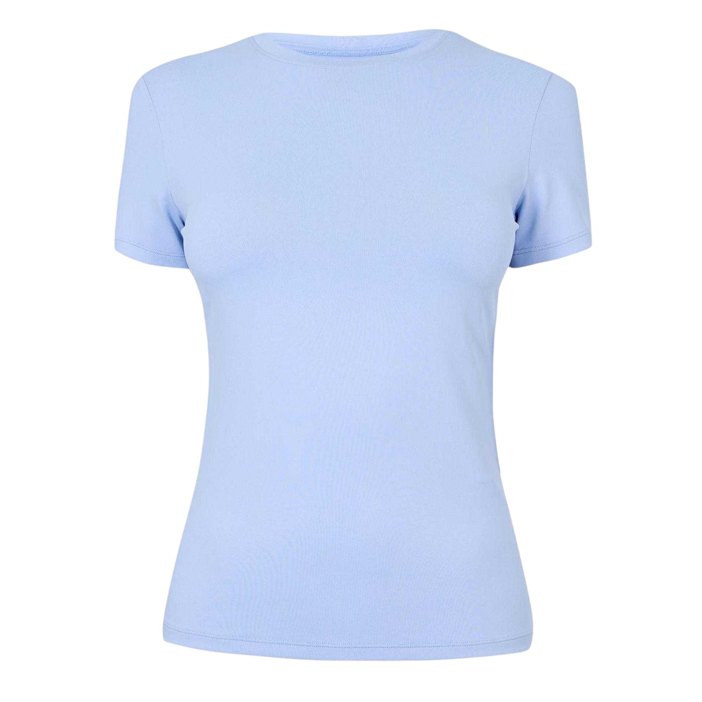 Brunnera Blue - Front - USA Pro Womens-Ladies Polyamide T-Shirt