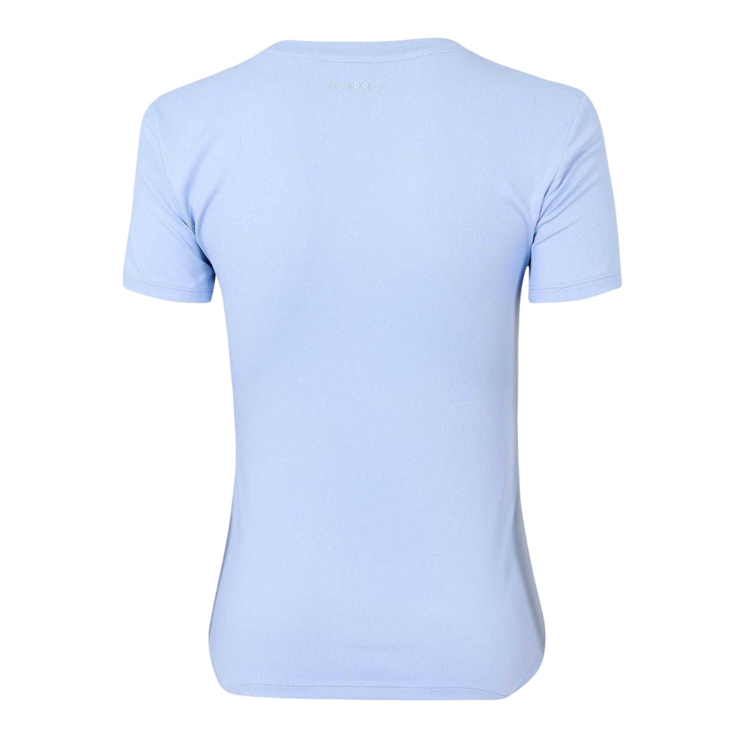 Brunnera Blue - Back - USA Pro Womens-Ladies Polyamide T-Shirt