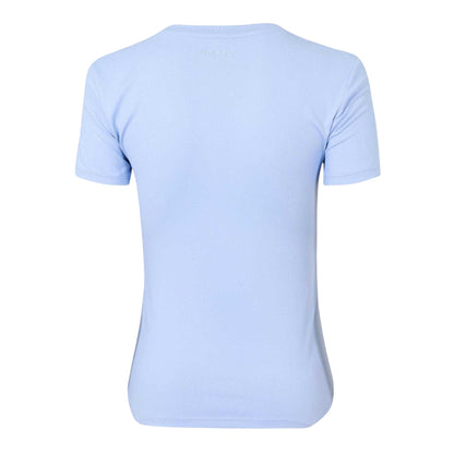Brunnera Blue - Back - USA Pro Womens-Ladies Polyamide T-Shirt